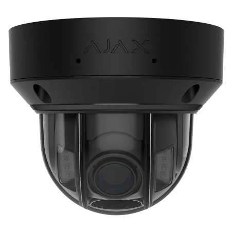 Камера Ajax DomeCam HLVF 8 Mp Black f=2.8-12mm чорного кольору